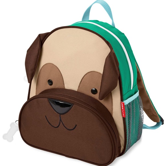 Skip Hop Pug Puppy - Toddler Backpack - Picture 1 of 5